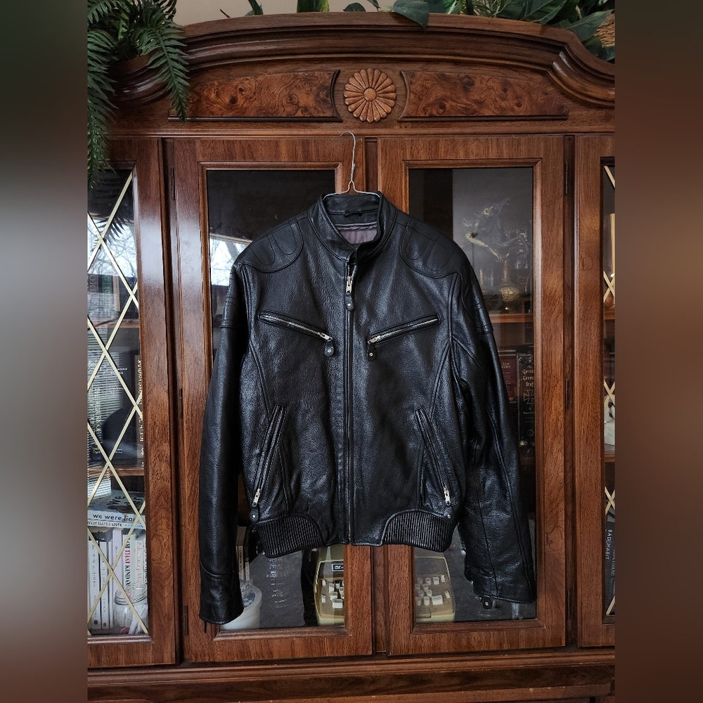 Wilson's Leather Unisex Motorcycle Jacket Insulated Small